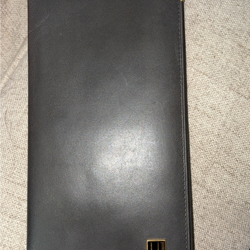 Dunhill vintage calf leather wallet